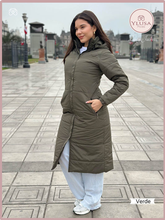 PARKA MAXI 120CM EMMA - VERDE