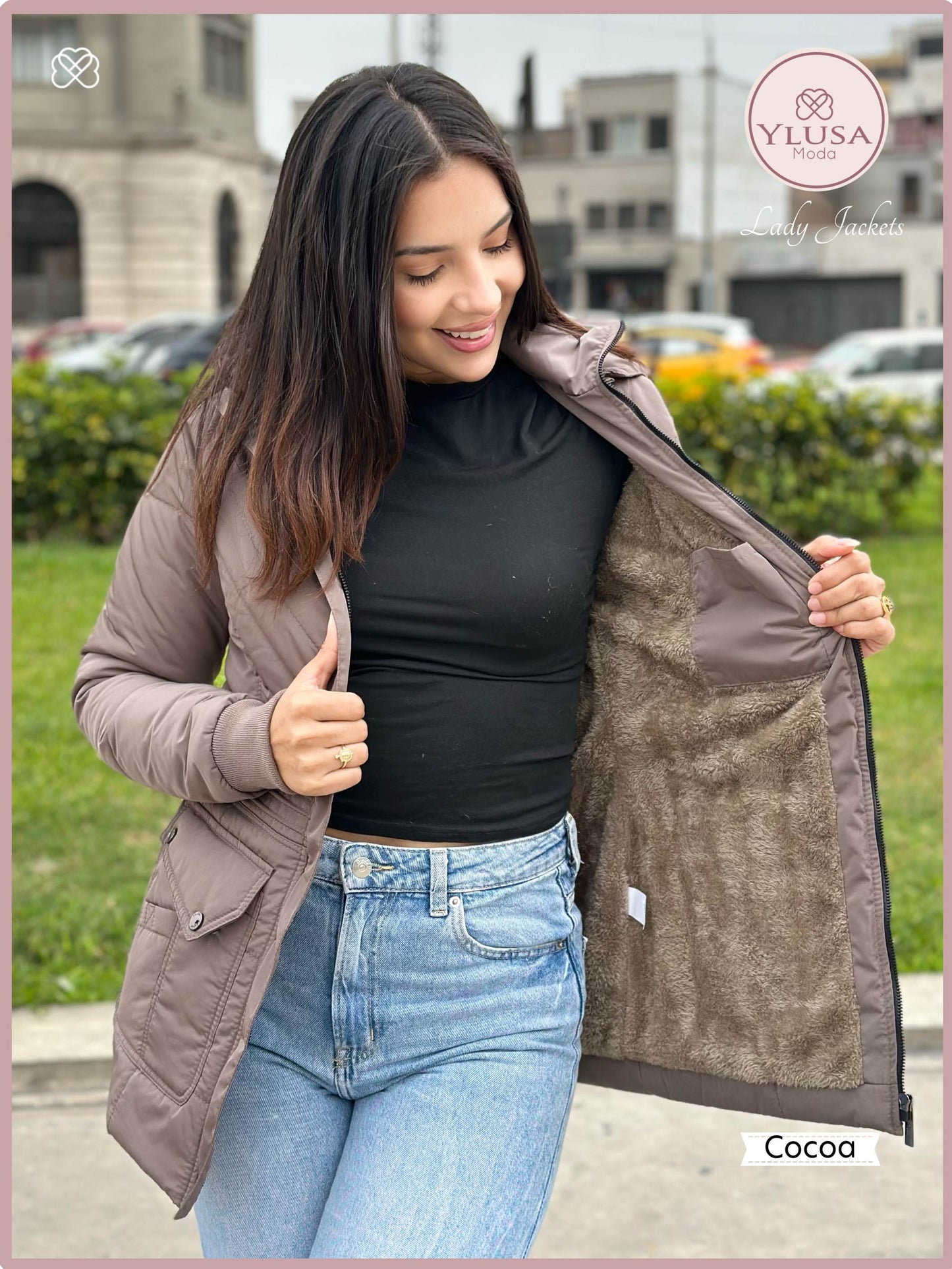 PARKA C/PELUCHE NOHELIA - COCOA