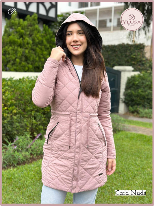 PARKA REVERSIBLE FRIDA - NUDE