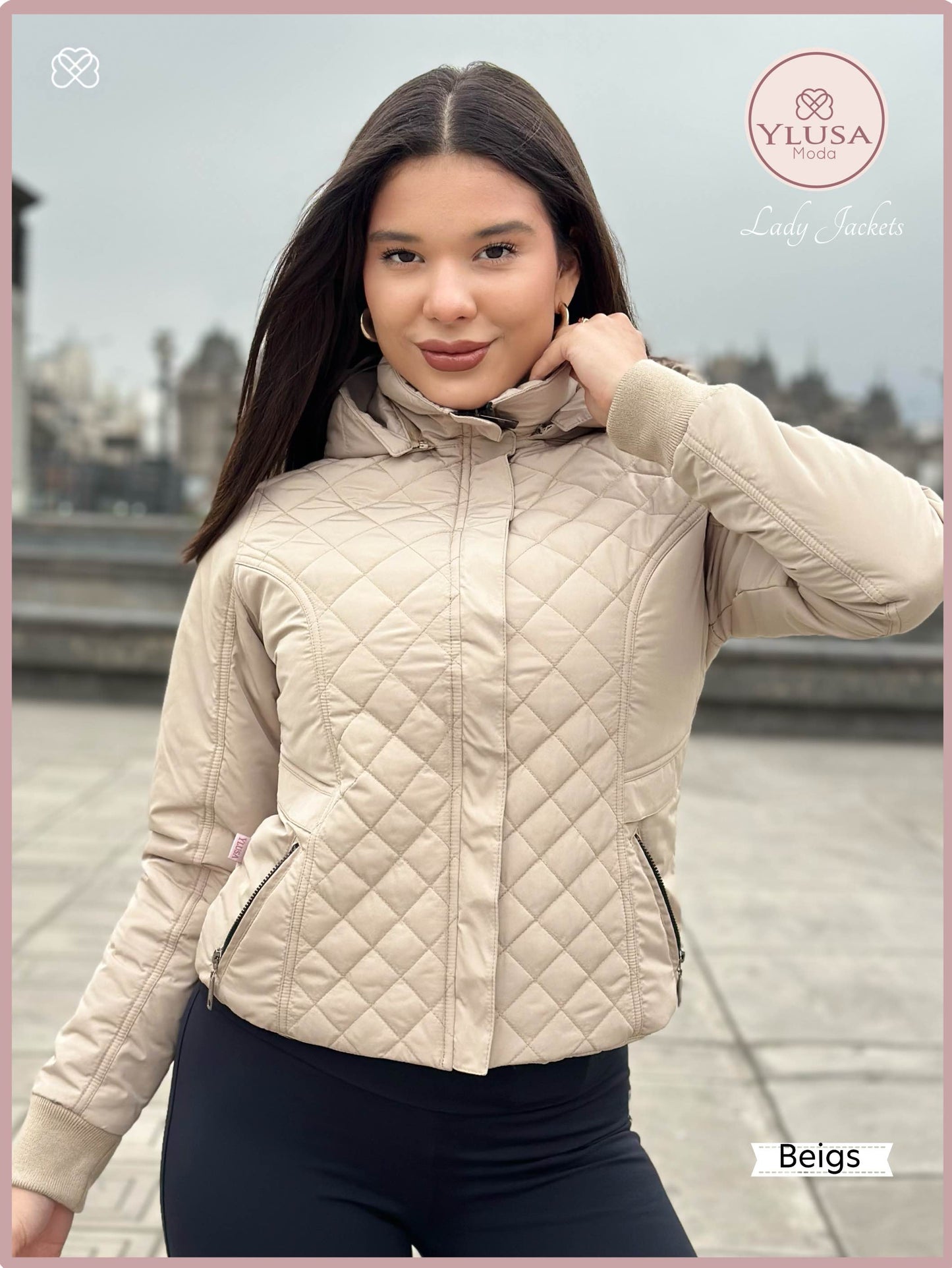 CHAQUETA C/PELUCHE ZAMARA - BEIGS