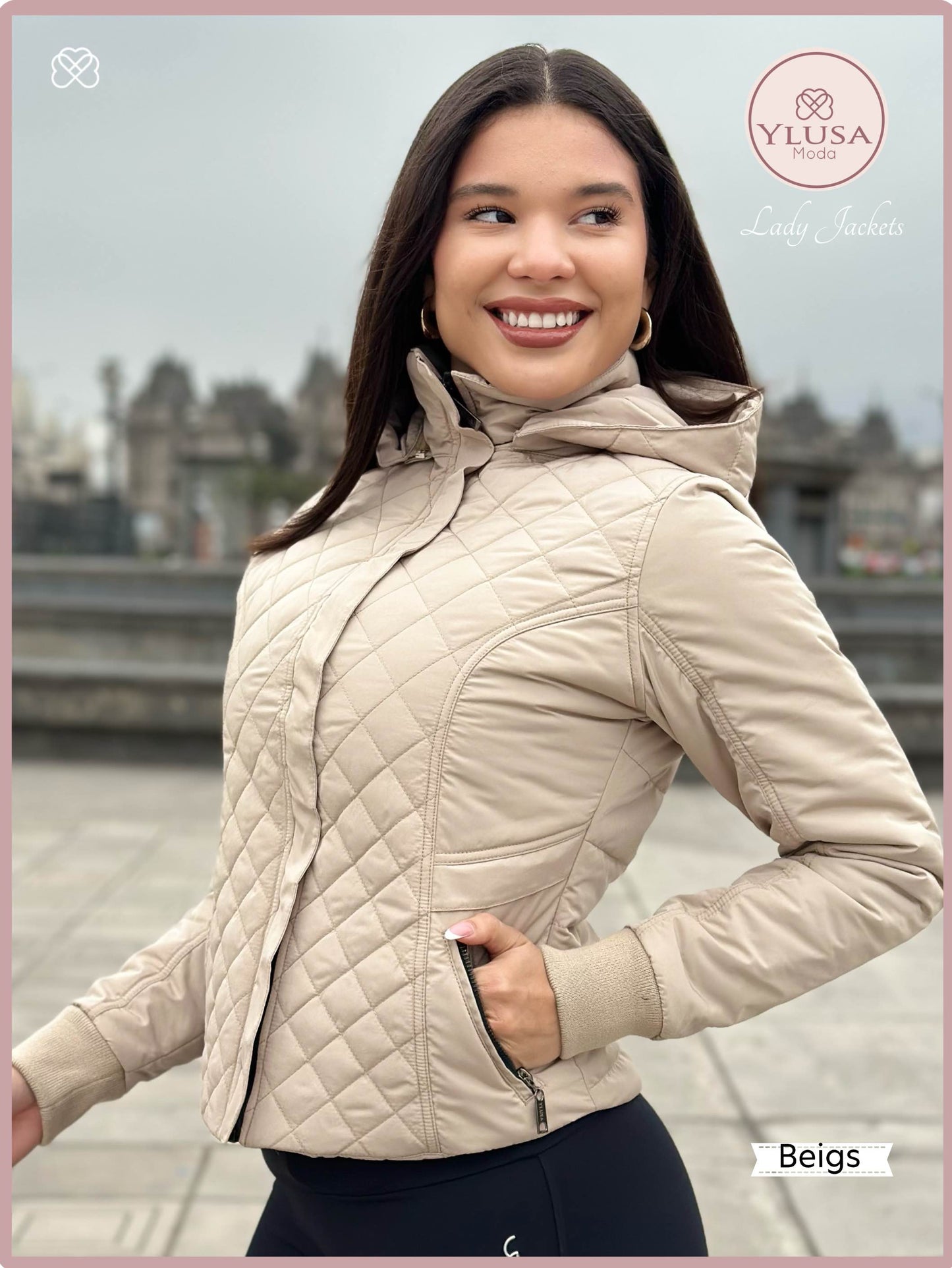 CHAQUETA C/PELUCHE ZAMARA - BEIGS