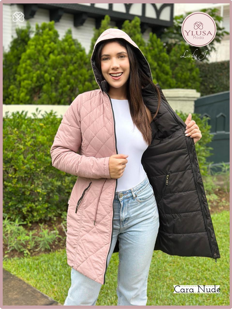 PARKA REVERSIBLE FRIDA - NUDE