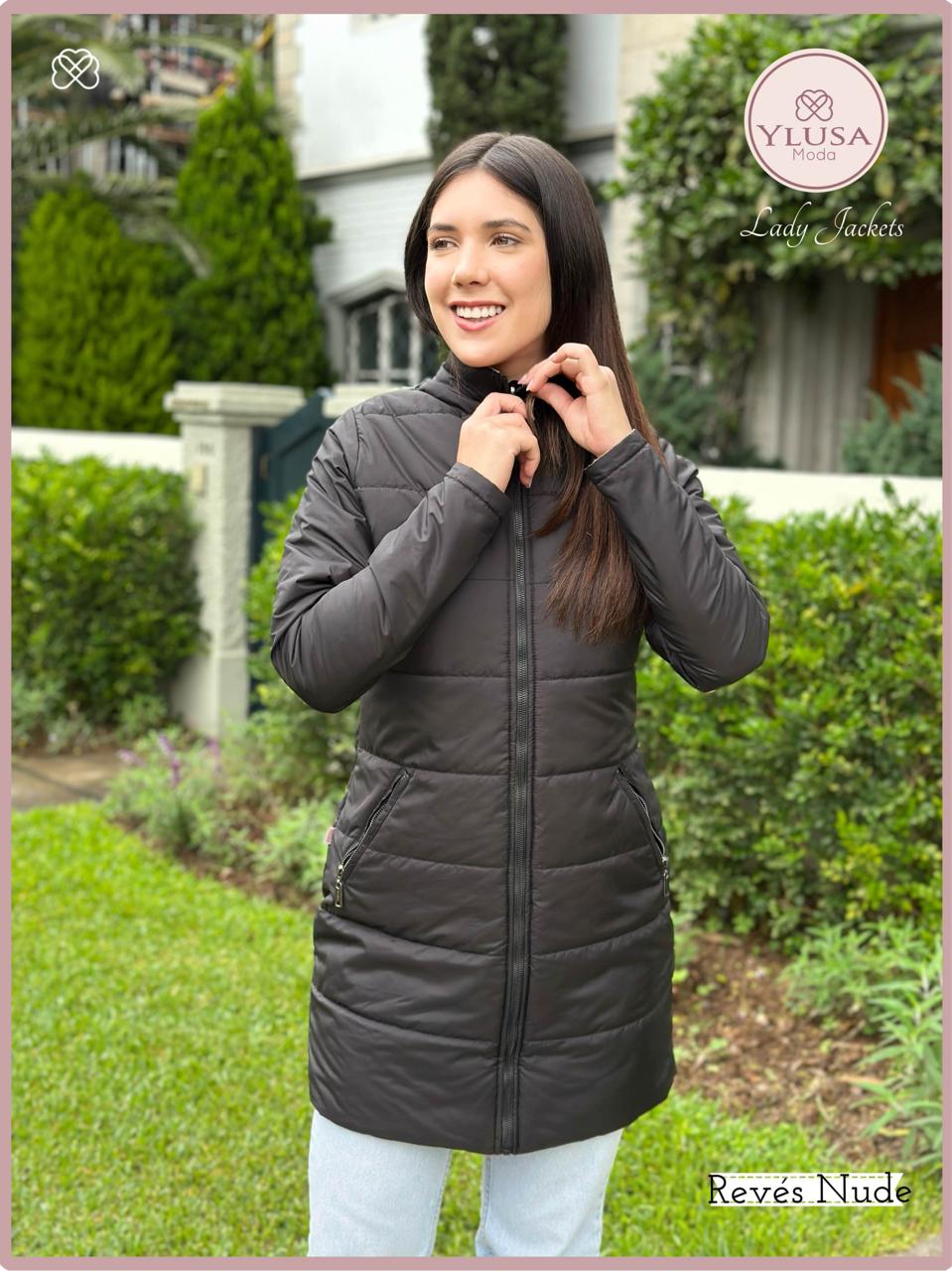 PARKA REVERSIBLE FRIDA - NUDE