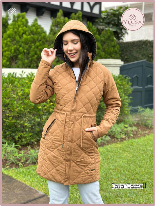 PARKA REVERSIBLE FRIDA - CAMELL